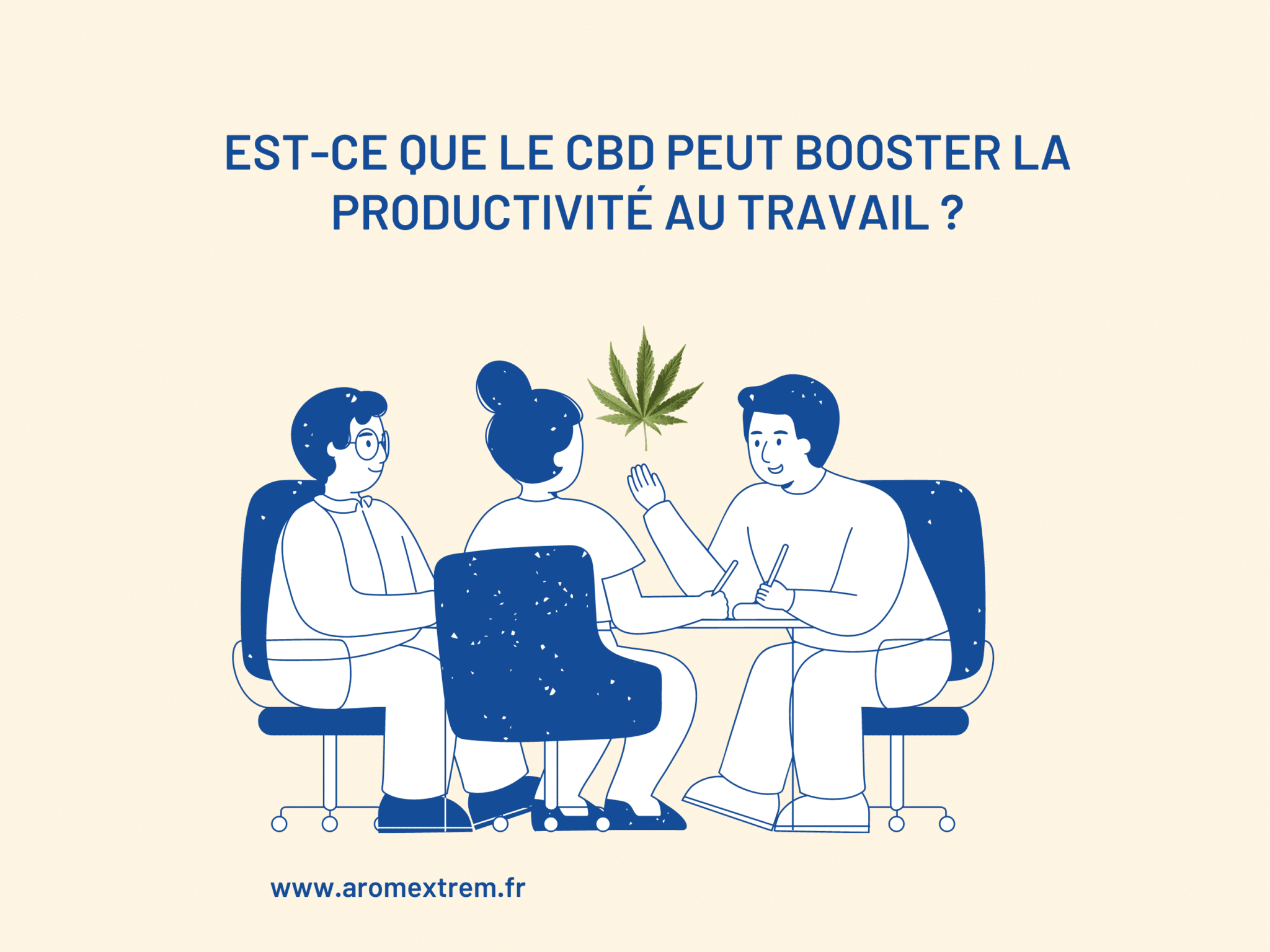 Est-ce que le CBD peut booster la productivité au travail