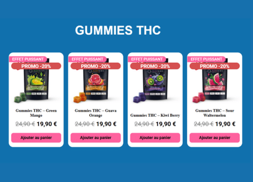 gummies thc france